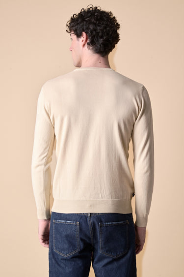 Pure Cotton Sand Sweater
