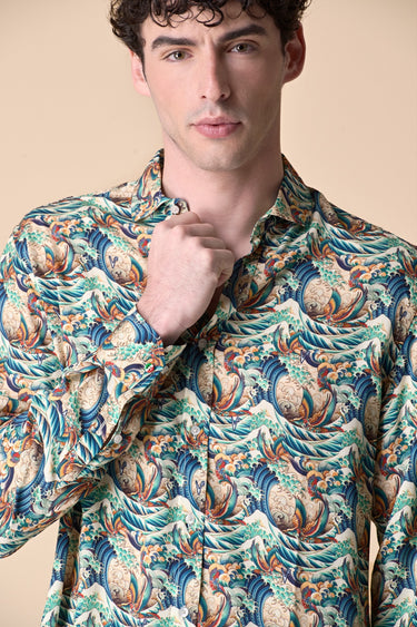 All-Over Print Japan Phoenix Shirt