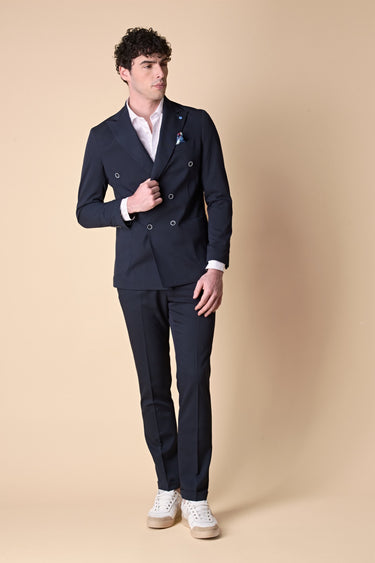 Pantalone alta sartoria Classico Blu