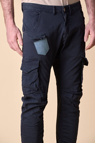 TEXAS - Blue Cargo with front patch and V2 fabric label