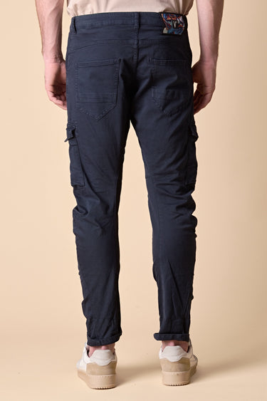 TEXAS - Blue Cargo with front patch and V2 fabric label