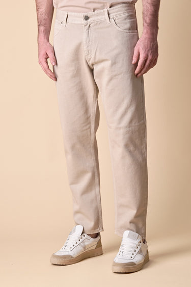 DETROIT - Jeans Loose Fit - Tinto Capo Old Sabbia con salpa in tessuto V2