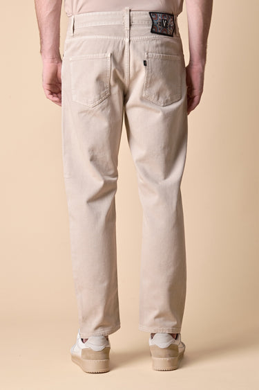 DETROIT - Jeans Loose Fit - Tinto Capo Old Sabbia con salpa in tessuto V2