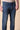 NEW YORK - Jeans Slim Fit - Blu con salpa in tessuto V2