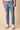 NEW YORK - Jeans Slim Fit - Azzurro con salpa in tessuto V2