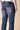 NEW YORK - Jeans Slim Fit - Blu con Tasca in tessuto V2