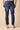 LONDON - Jeans Slim Fit - Blu con doppia Patch frontale e tasca in tessuto V2