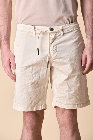 Chino Corto Panna con Salpa in tessuto V2