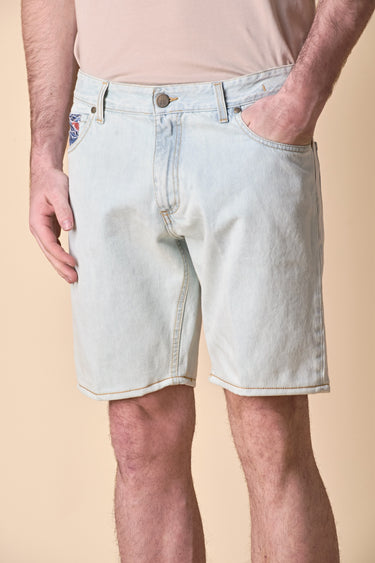 Shorts in Jeans con taschino e Salpa in tessuto V2