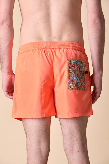 Costume Arancio Fluo con tasca posteriore fantasia V2