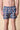 Costume Stampa All-Over Tropical Blu