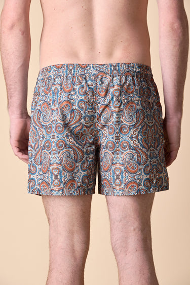 Costume Stampa All-Over Cachemire Panna