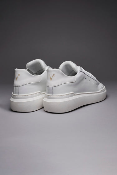 VEGA - White retro high sole sneakers