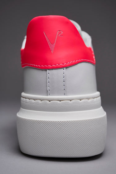 VEGA - Sneakers a suola alta retro Rosa Fluo