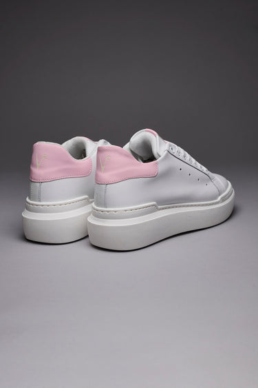 VEGA - Pastel Pink retro high sole sneakers