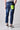LONDON - Jeans Slim Fit - Blu con Tasca in tessuto V2