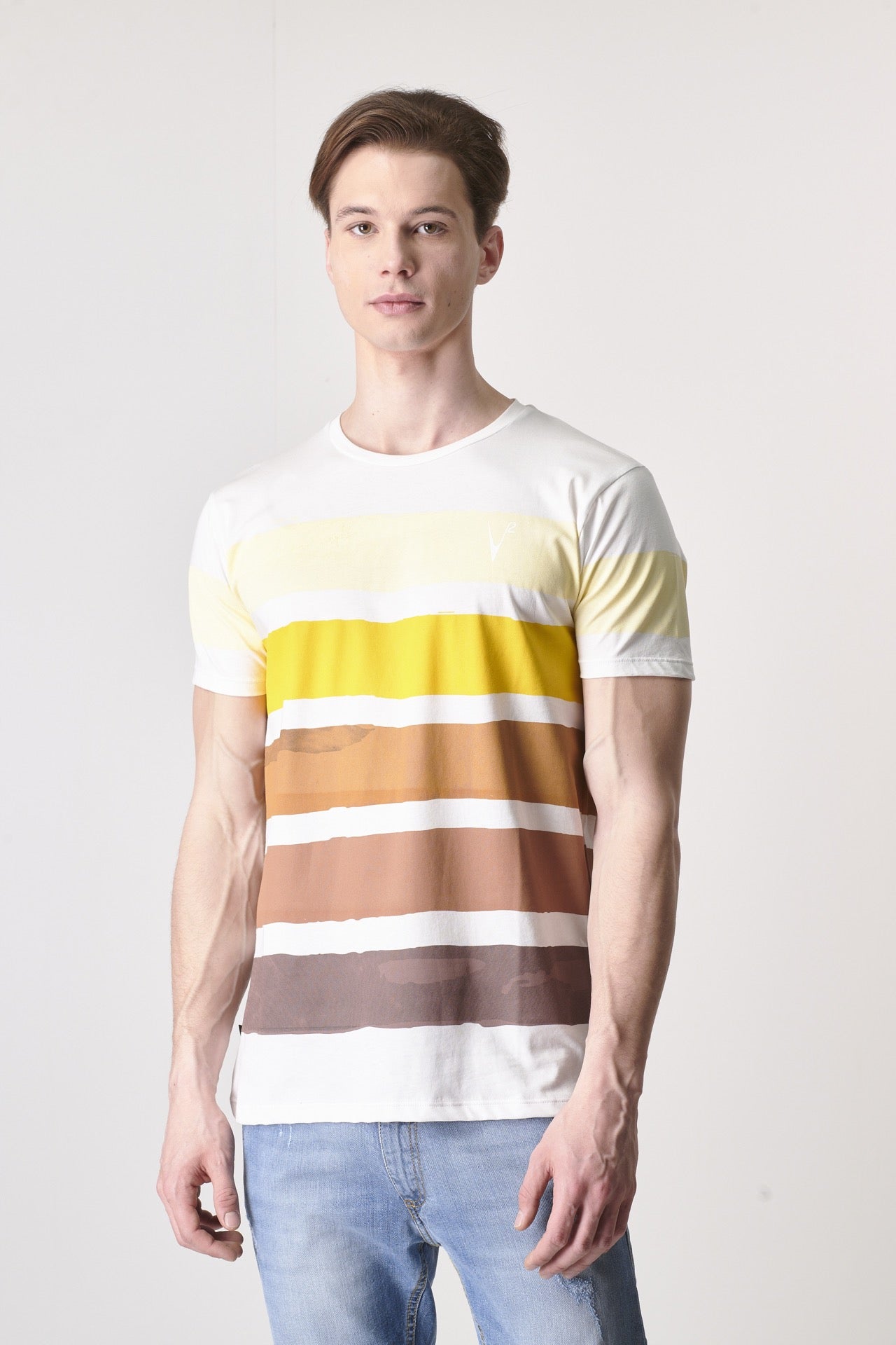 Multicolor Moro striped T-Shirt