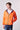 Rain Jacket Arancione Fluo reversibile