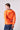 Reversible Fluo Orange Rain Jacket