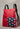 V2 x Mirantico - Zaino Memo Bag Rosso con Tasca in tessuto Auto e Moto