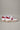 OLYMPIC - Sneakers a suola bassa Bianca con retro e inserto scamosciato Rosso e lacci Neri