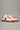 OLYMPIC V - White low sole sneakers with back and two-tone Green and Fluo Orange insert