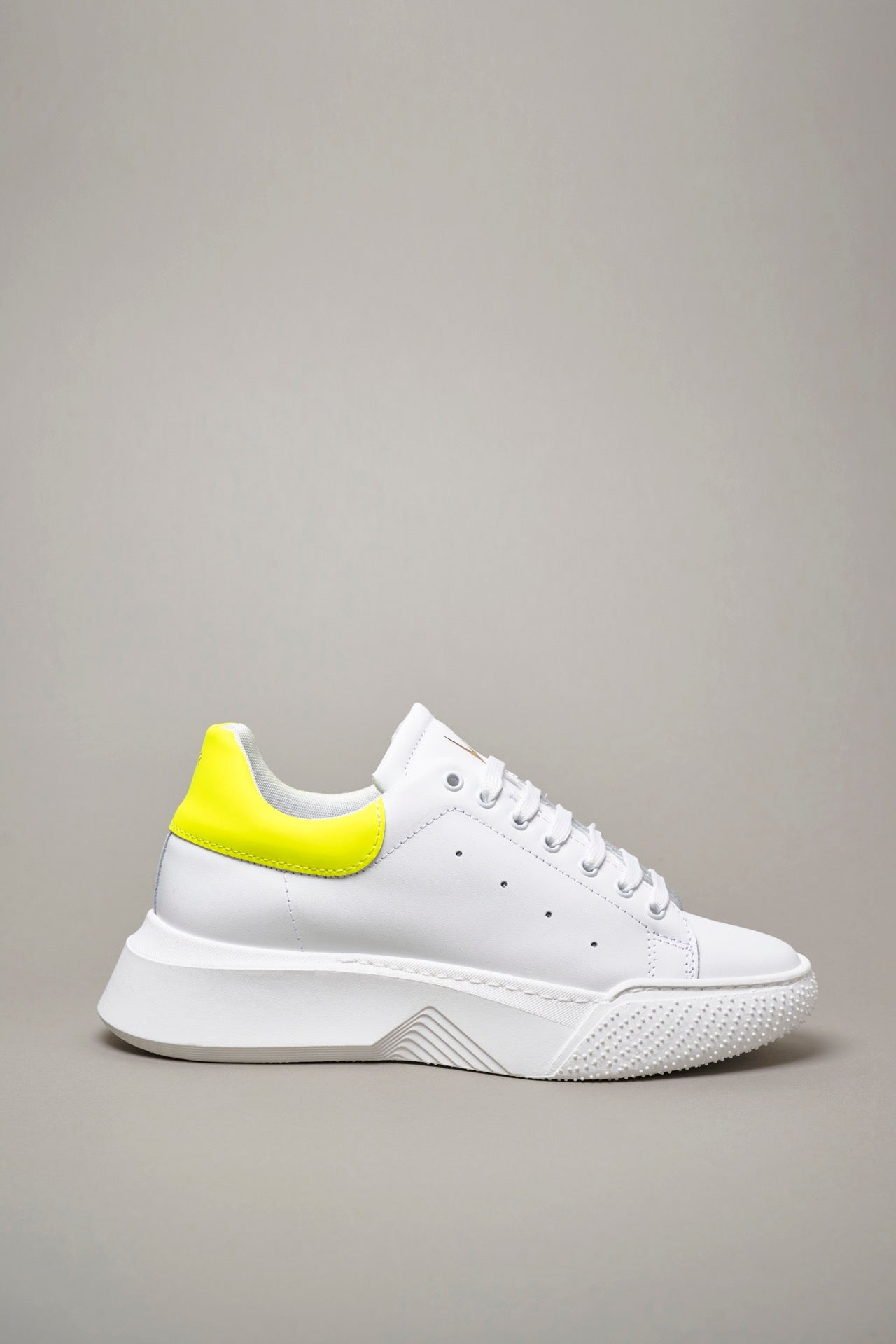 SUPERNOVA - Yellow Fluo retro high sole sneakers