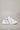 SUPERNOVA - Sneakers a suola alta retro Glitter Argento con borchie e schizzi di vernice