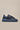 HAMMER - Sneakers a suola alta in pelle martellata Blu