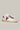 OLYMPIC V - Sneakers a suola bassa Bianca con retro e inserto bicolor Rosso e Blu