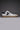 OLYMPIC - White low sole sneakers with Black suede back and insert